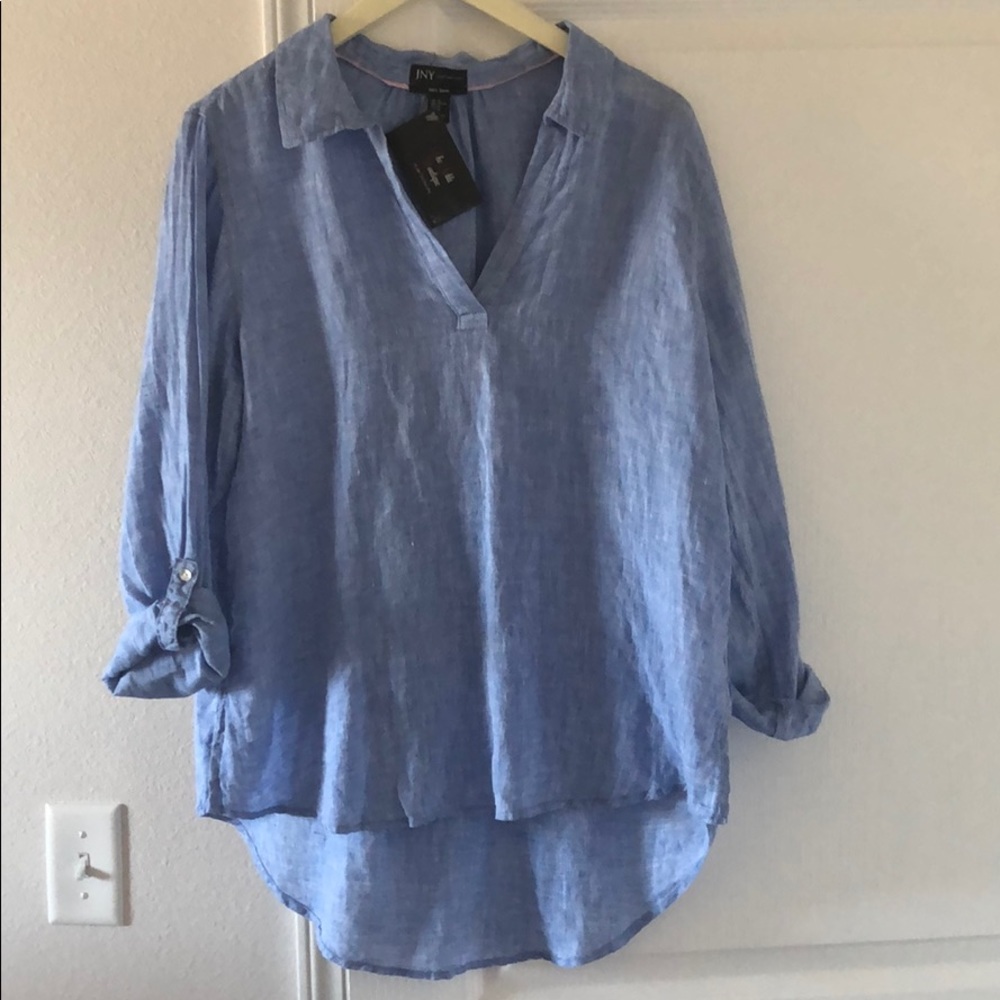JNY linen blouse